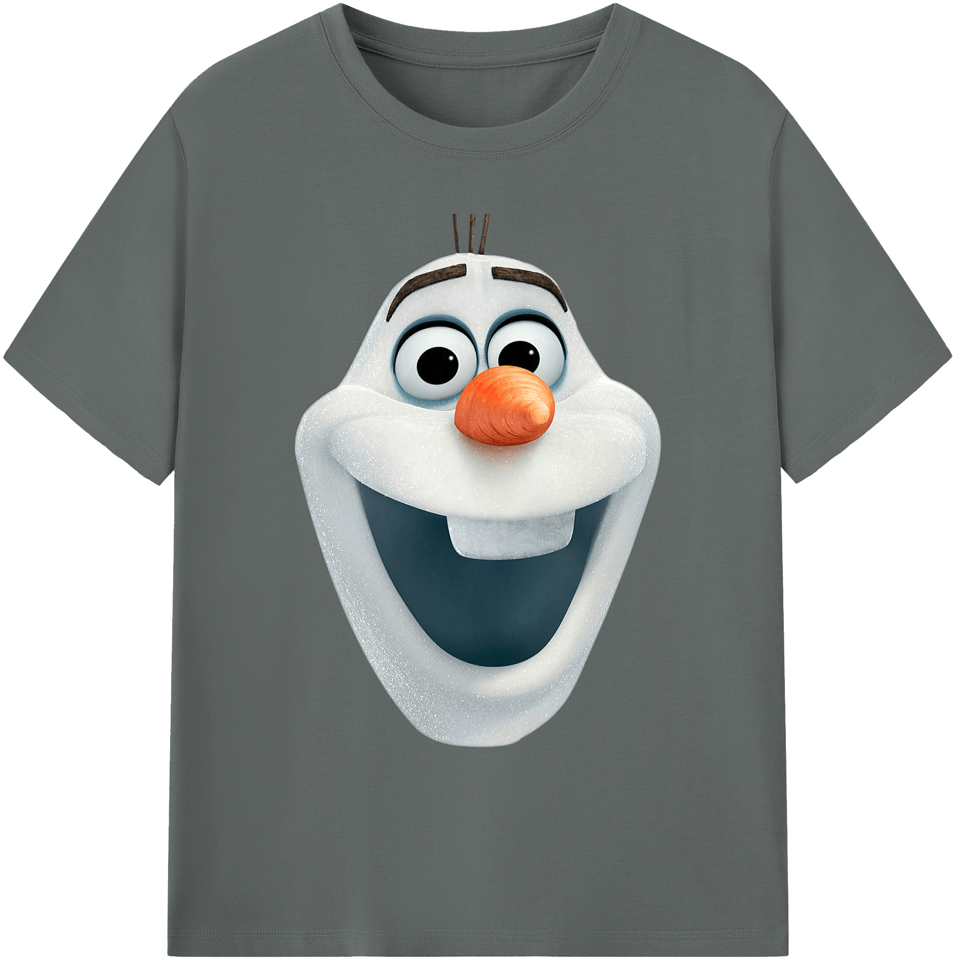 （画像用） アナと雪の女王 アンナ エルサ Frozen Anna Elsa 綿100％ メンズ半袖Tシャツ｜肌触りやわらか＆通気性